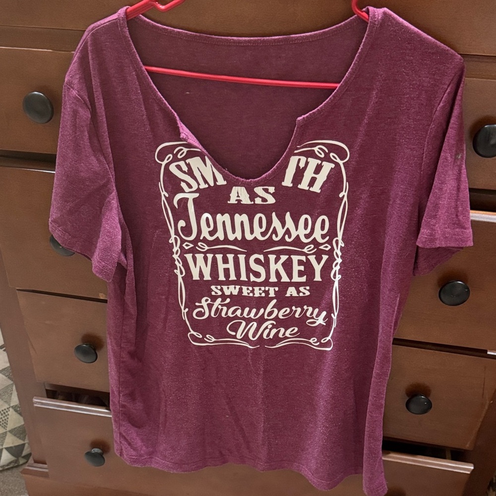 Women's Purple Graphic Tee